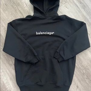 Men’s Balenciaga oversized hoodie size XS (fits large)